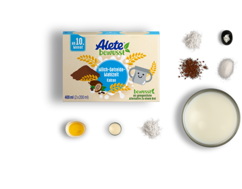 Alete bewusst Zusammensetzung Trinkmahlzeit Kakao